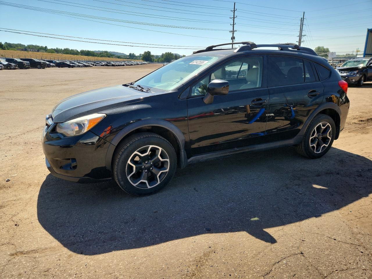 2014 Subaru Xv Crosstrek 2.0 Limited Black vin: JF2GPAGC7E8309989