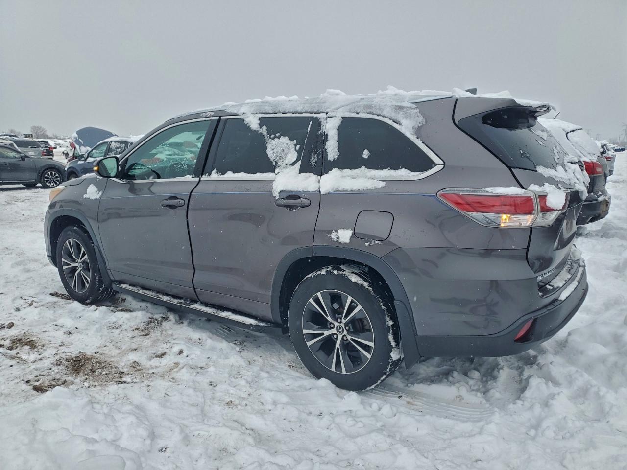 2016 Toyota Highlander Xle Charcoal vin: 5TDJKRFH6GS244954