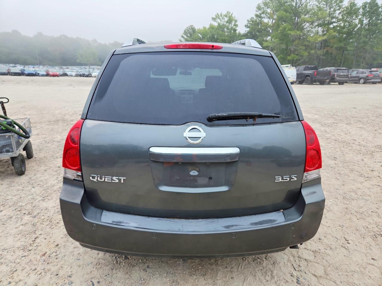 2007 Nissan Quest 3.5 Gray vin: 5N1BV28U57N124786