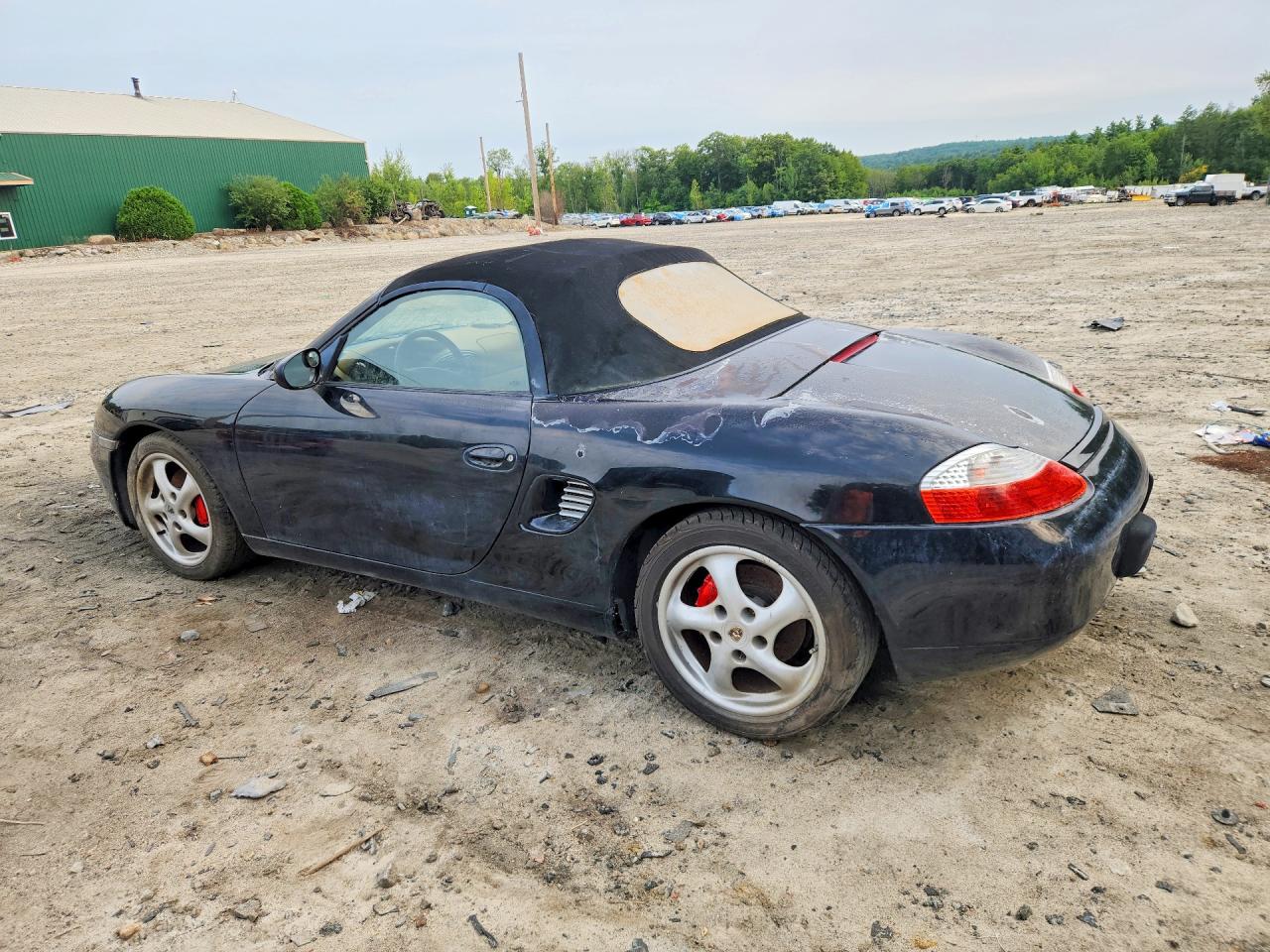 1999 Porsche Boxster Black vin: WP0CA2989XU625661