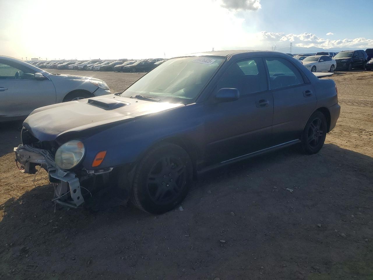 2003 Subaru Impreza Wrx Black vin: JF1GD29633G504324