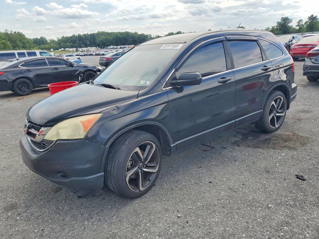 2011 Honda Cr-v Se Black vin: 5J6RE4H40BL053106