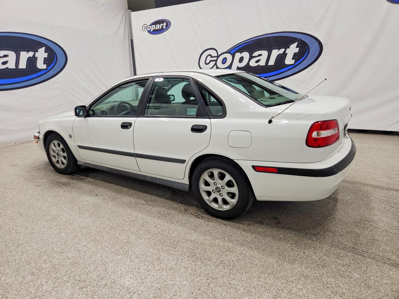 2002 Volvo S40 1.9t White vin: YV1VS29512F829714