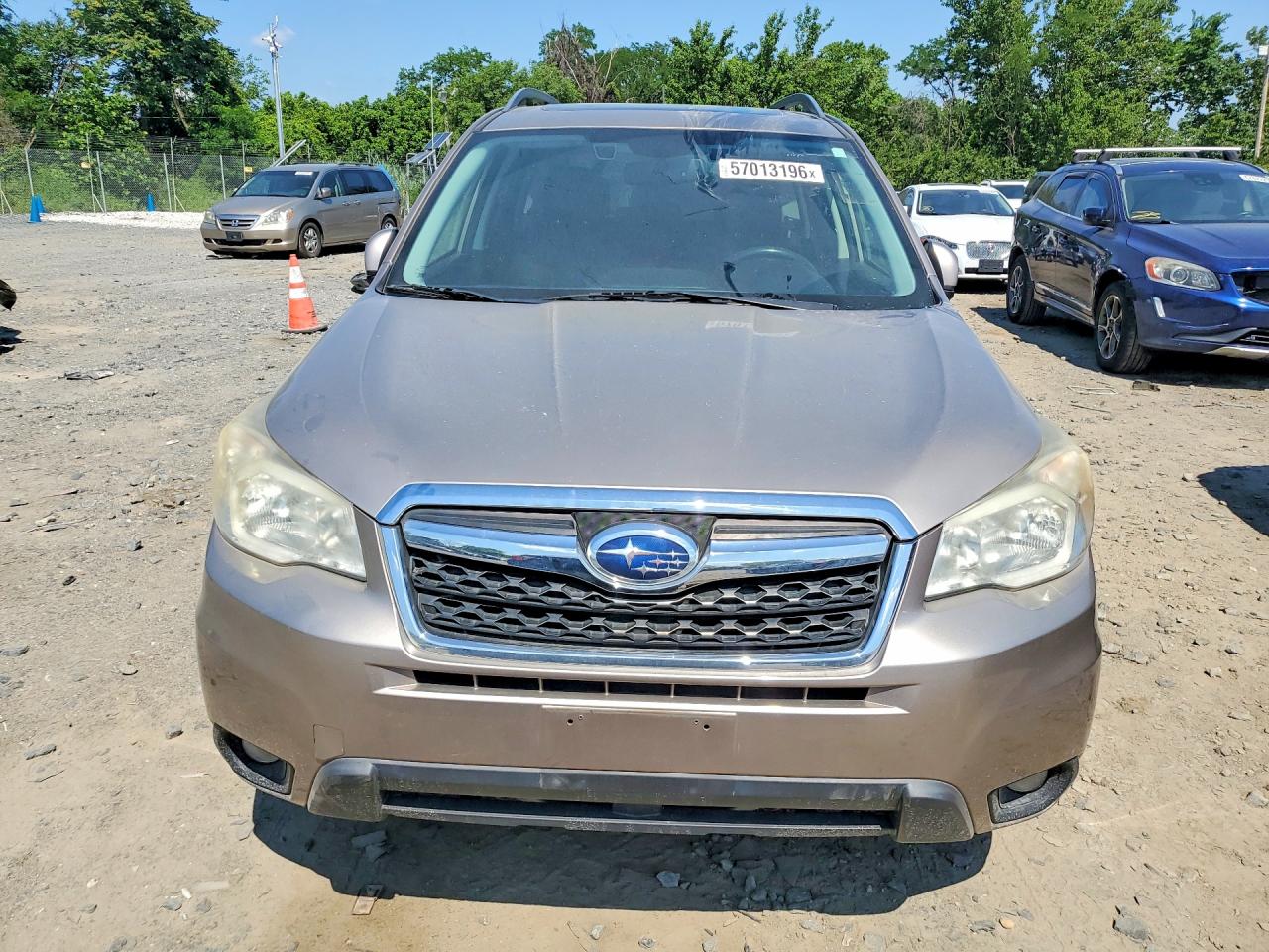 2015 Subaru Forester 2.5i Touring Brown vin: JF2SJAWC1FH461314
