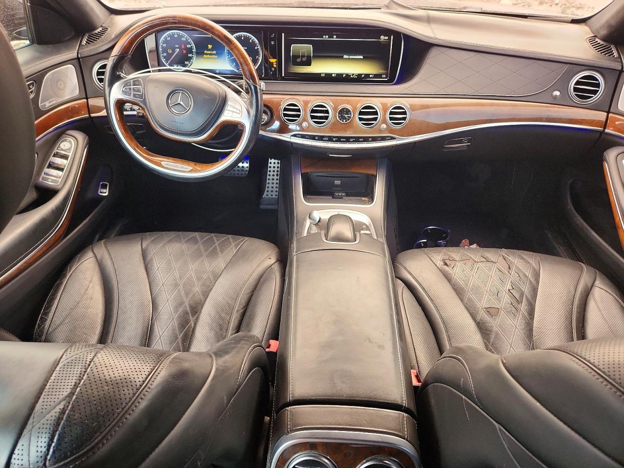 2014 Mercedes-benz S 550 4matic Black vin: WDDUG8FB8EA047465