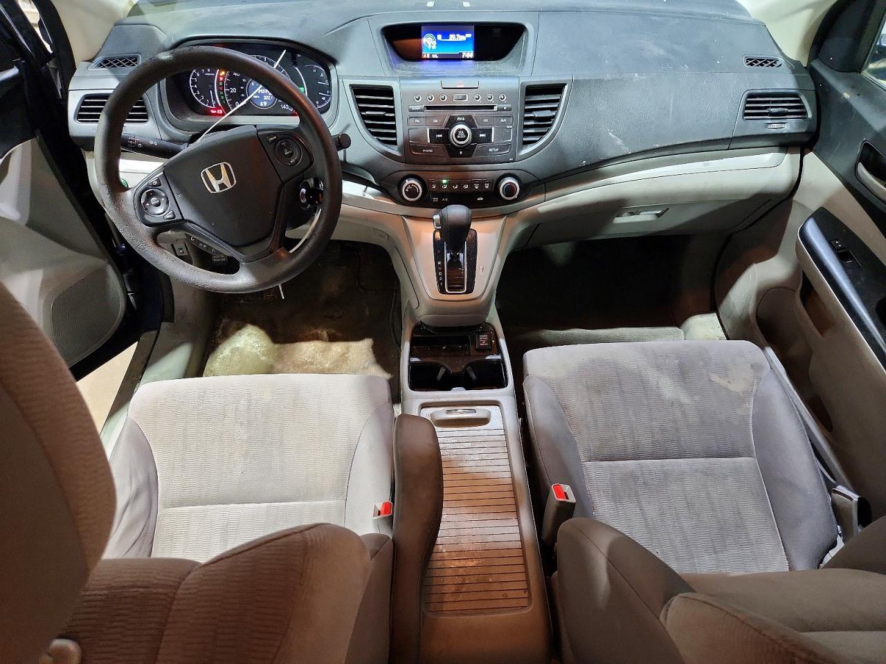 2013 Honda Cr-v Lx Blue vin: 2HKRM4H38DH641343
