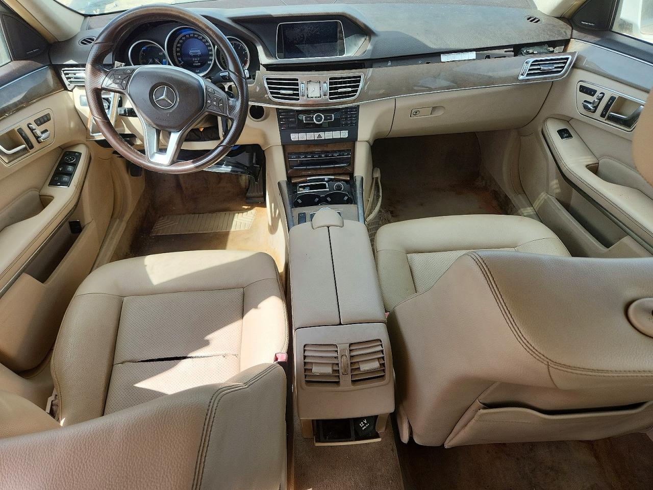 2014 Mercedes-benz E 350 4matic White vin: WDDHF8JBXEA890790