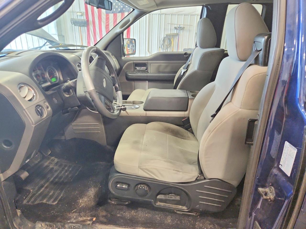 2007 Ford F150 Blue vin: 1FTPX14V37FB18153