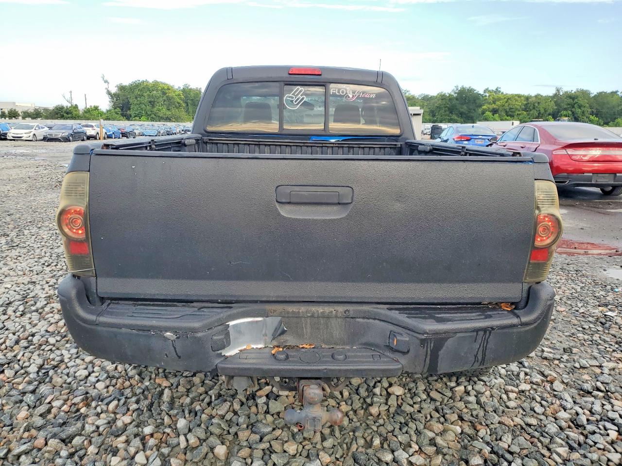 2005 Toyota Tacoma V6 Black vin: 5TEUU42N65Z080594