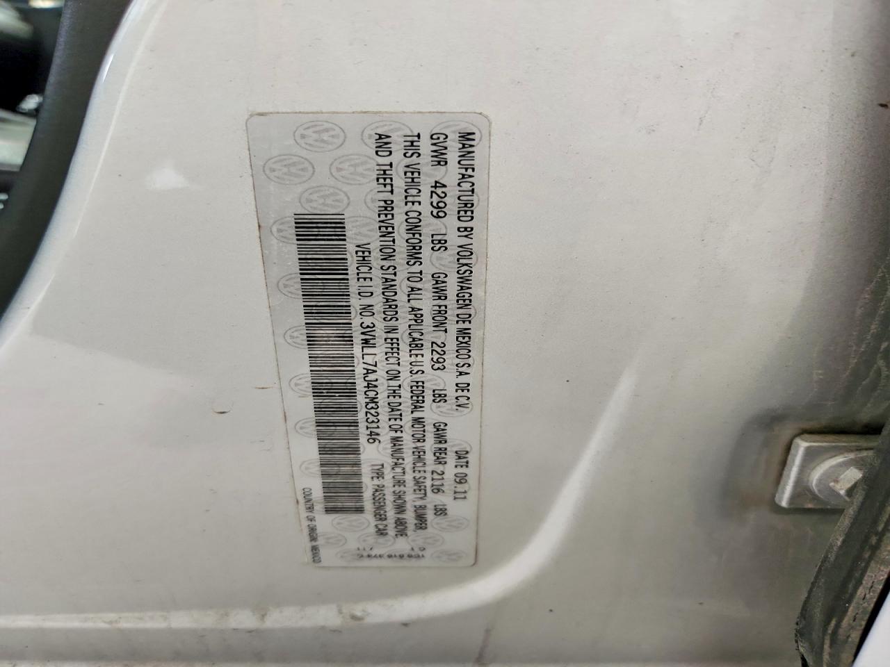 2012 Volkswagen Jetta Tdi Silver vin: 3VWLL7AJ4CM323146
