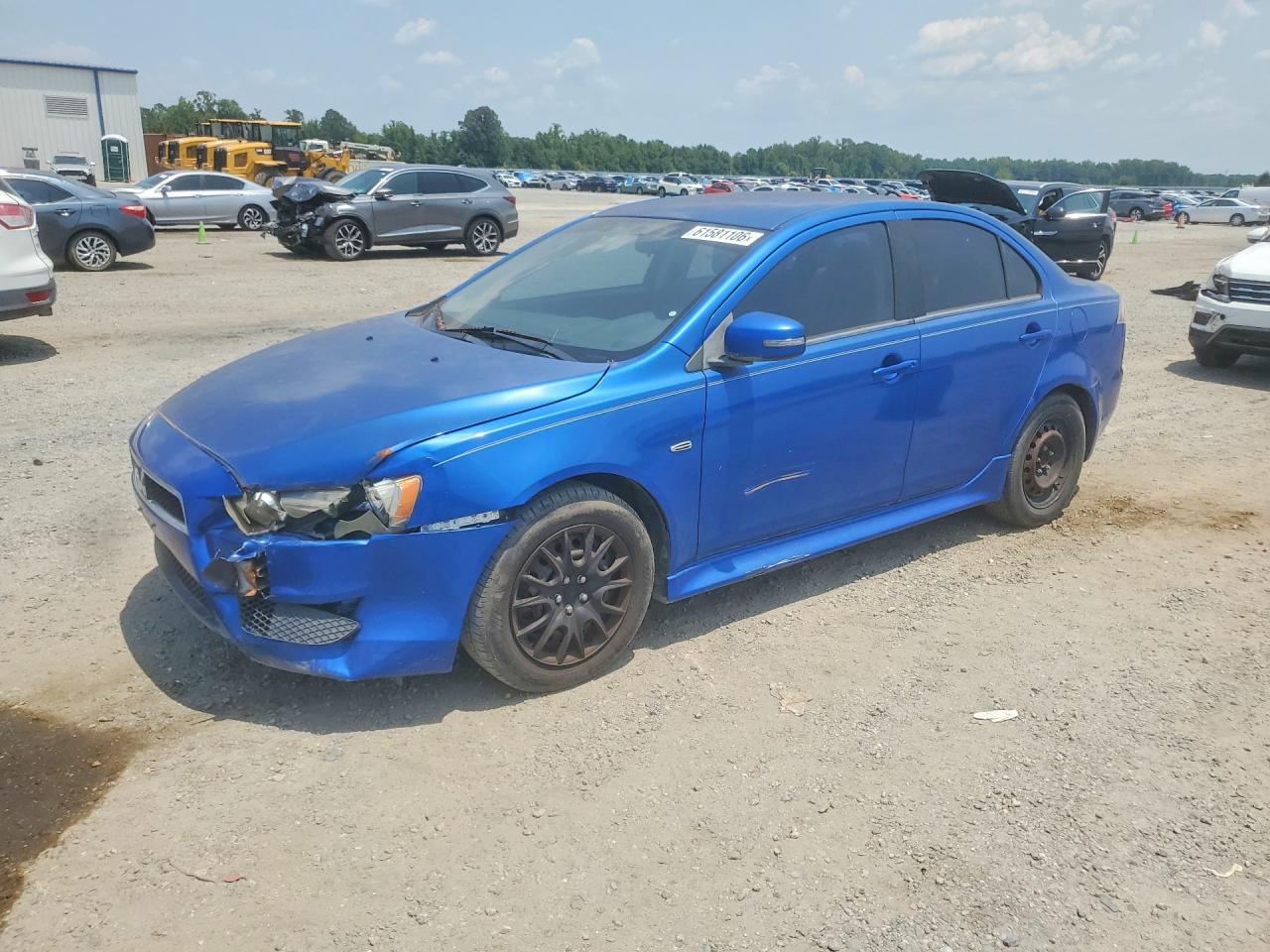 2015 Mitsubishi Lancer Es Blue vin: JA32U2FU0FU007520