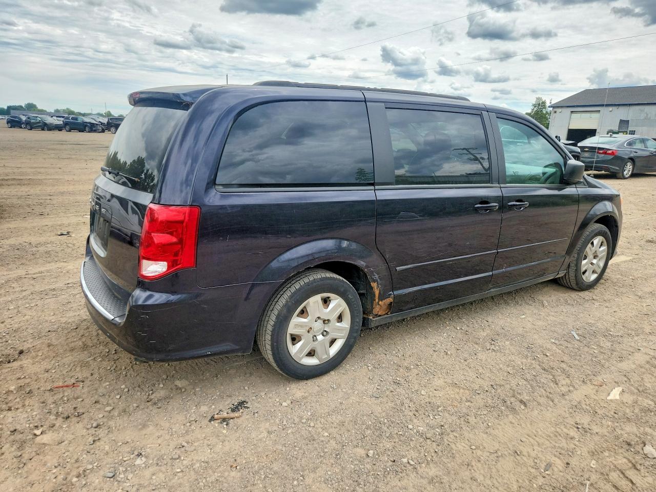 2011 Dodge Grand Caravan Express Синий vin: 2D4RN4DG8BR749065