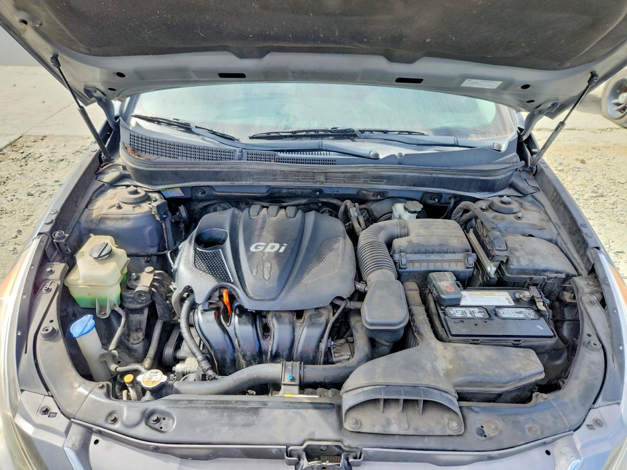 2013 Hyundai Sonata Gls Gray vin: 5NPEB4AC4DH734407