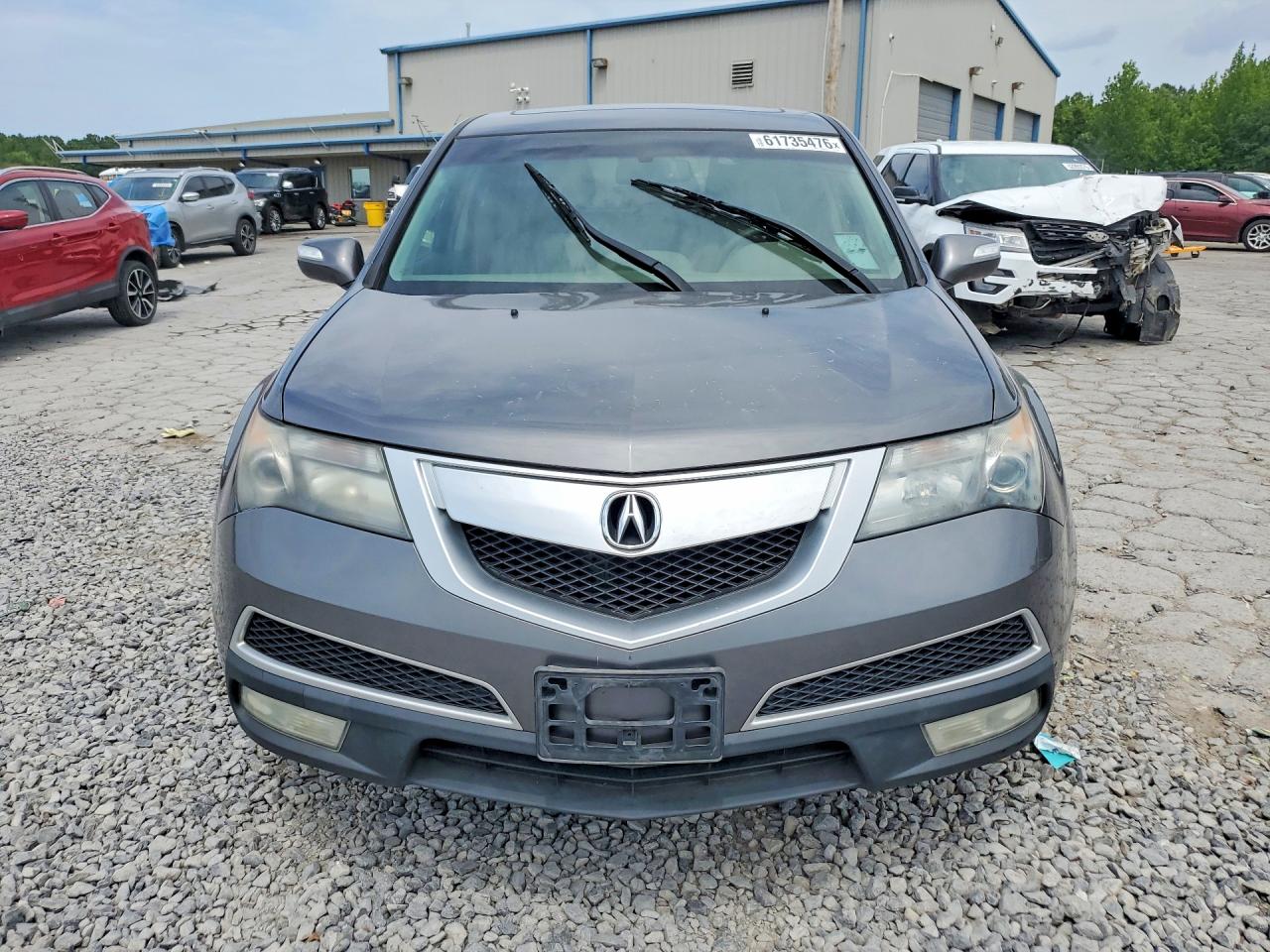 2012 Acura Mdx Technology Серый vin: 2HNYD2H36CH510459