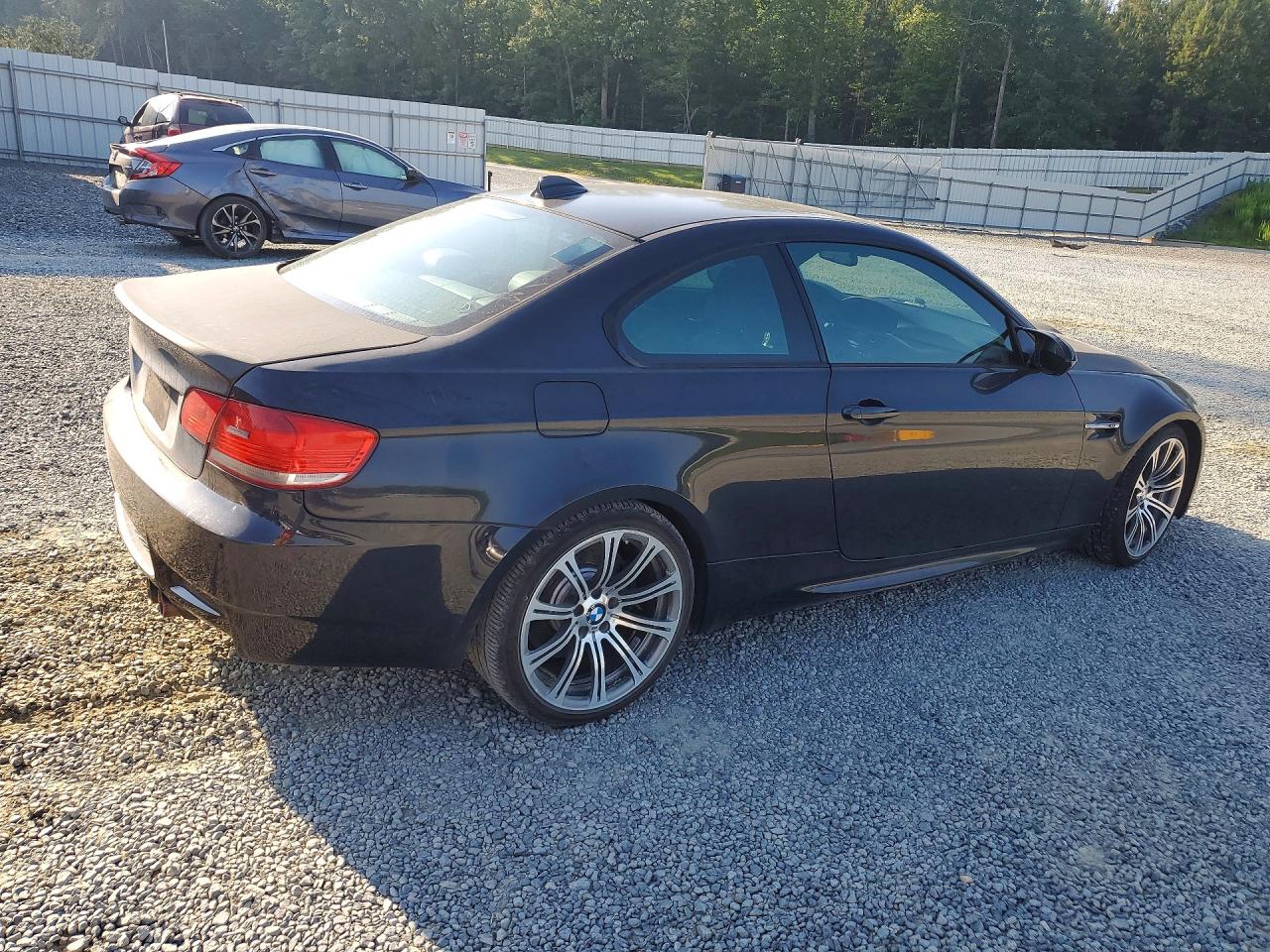 2008 Bmw M3 Black vin: WBSWD93578PY40671