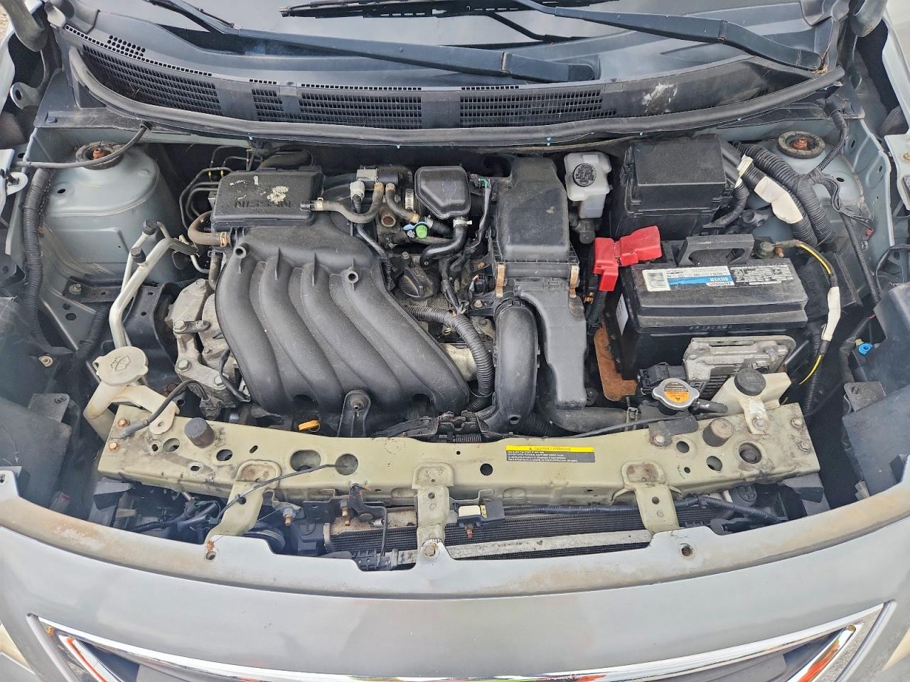 2012 Nissan Versa 1.6 S Gray vin: 3N1CN7AP3CL943318