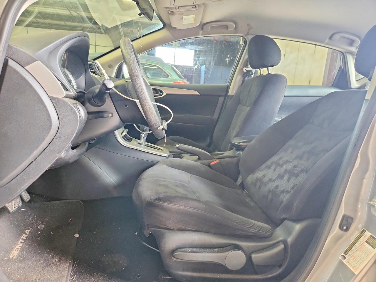 2013 Nissan Sentra S Серый vin: 3N1AB7AP1DL746990