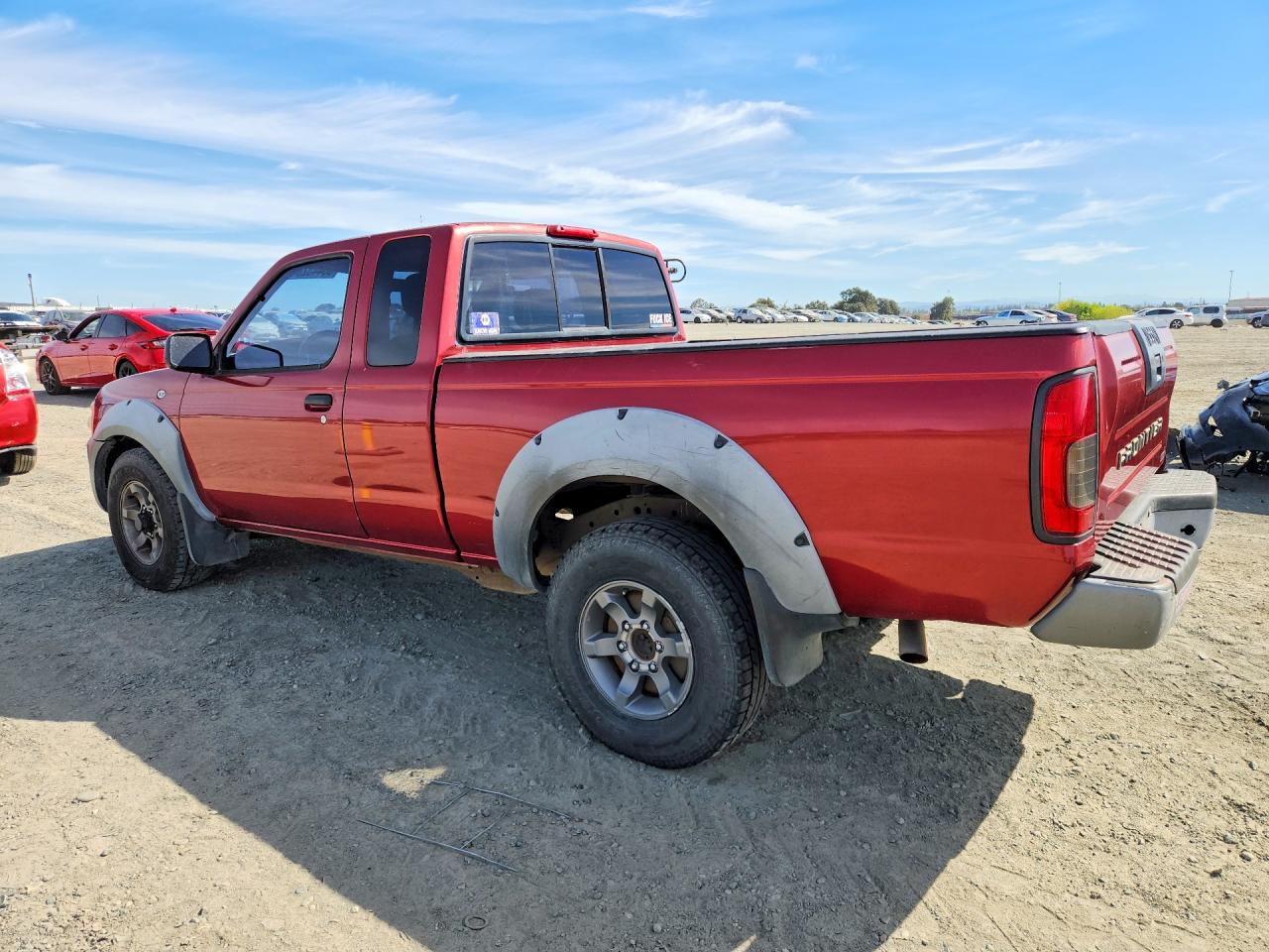 2001 Nissan Frontier Красный vin: 1N6ED26Y31C349329