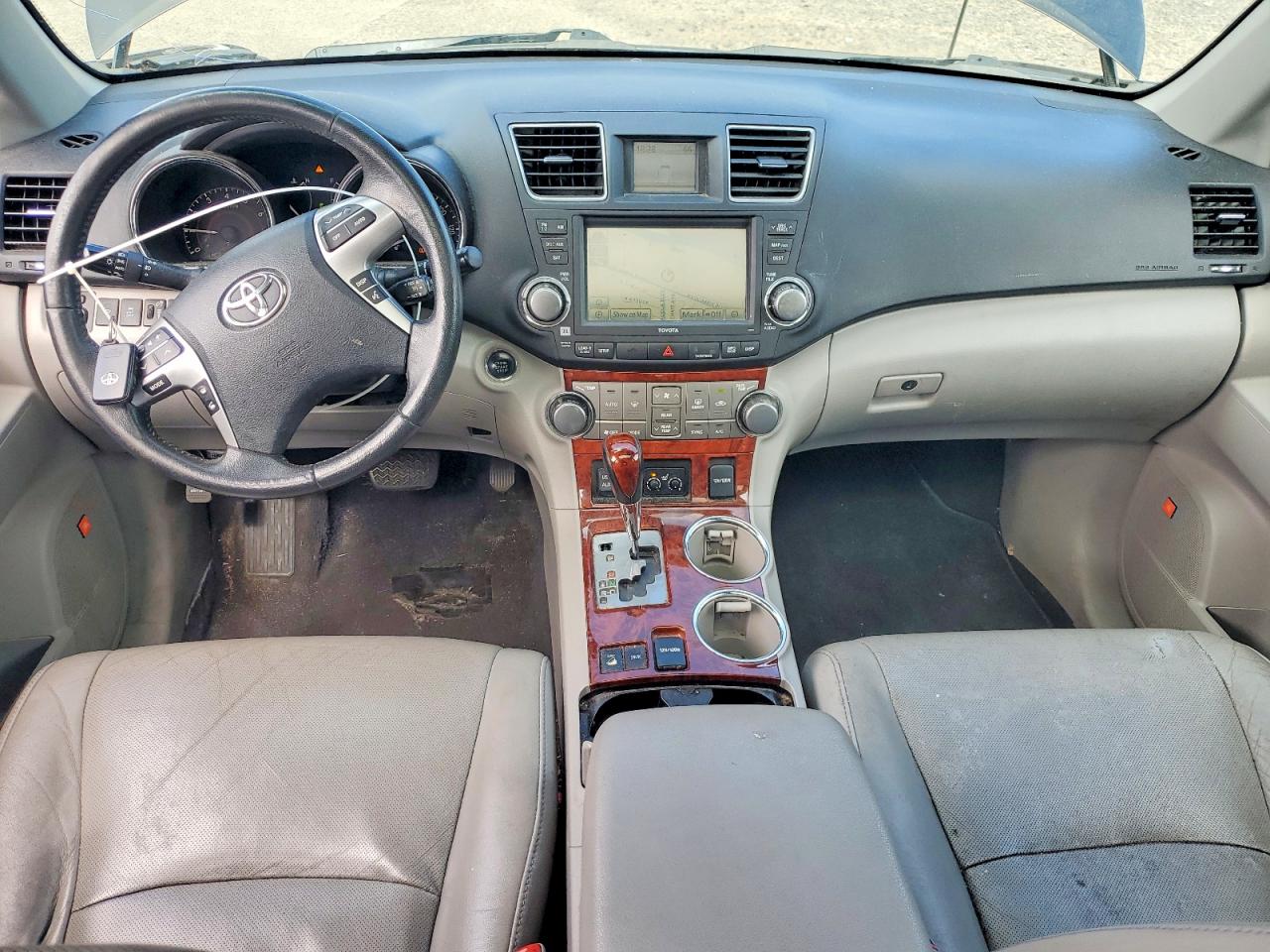 2011 Toyota Highlander Limited Black vin: 5TDDK3EH9BS085254