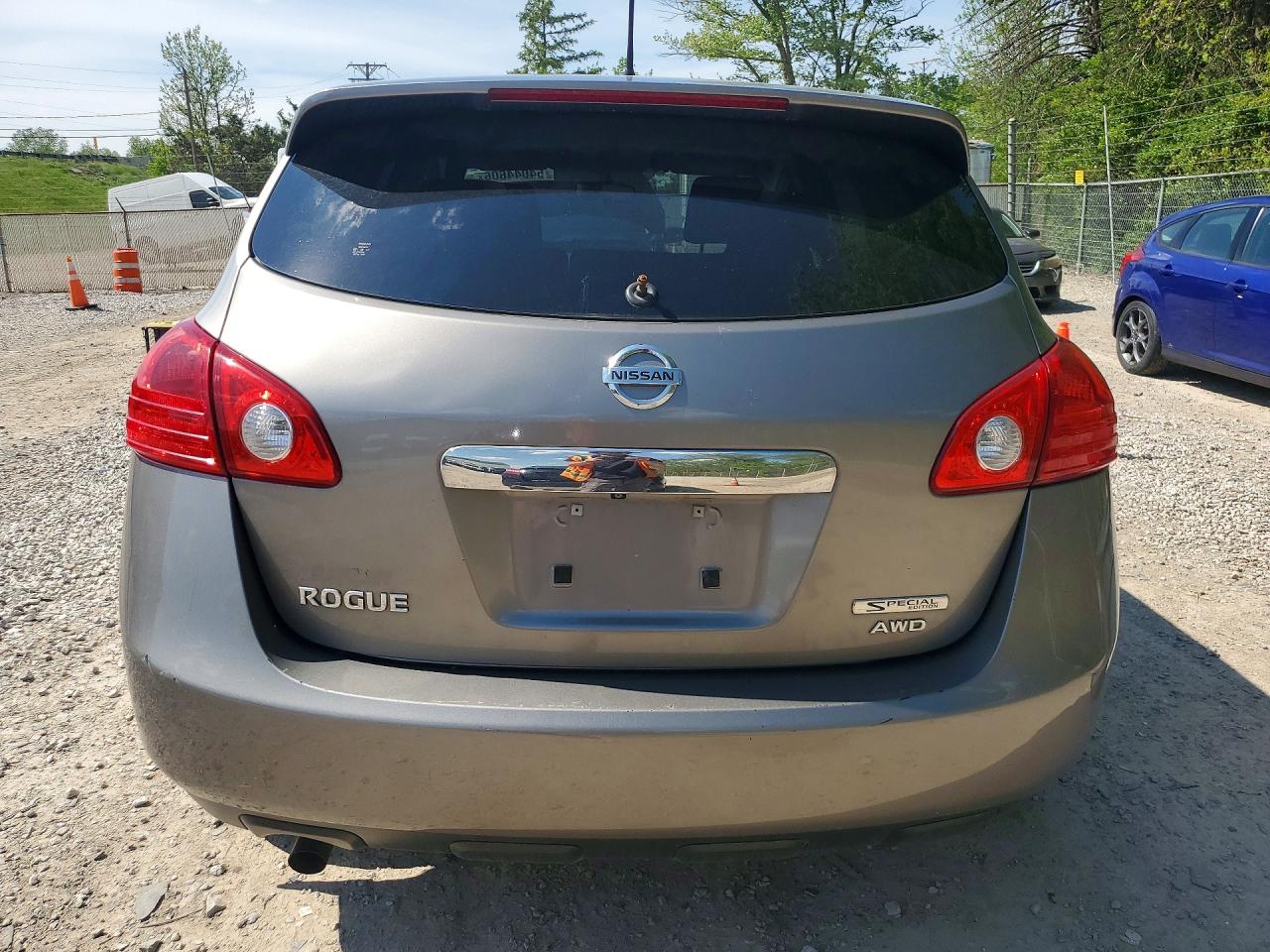 2012 Nissan Rogue S Gray vin: JN8AS5MV0CW378553