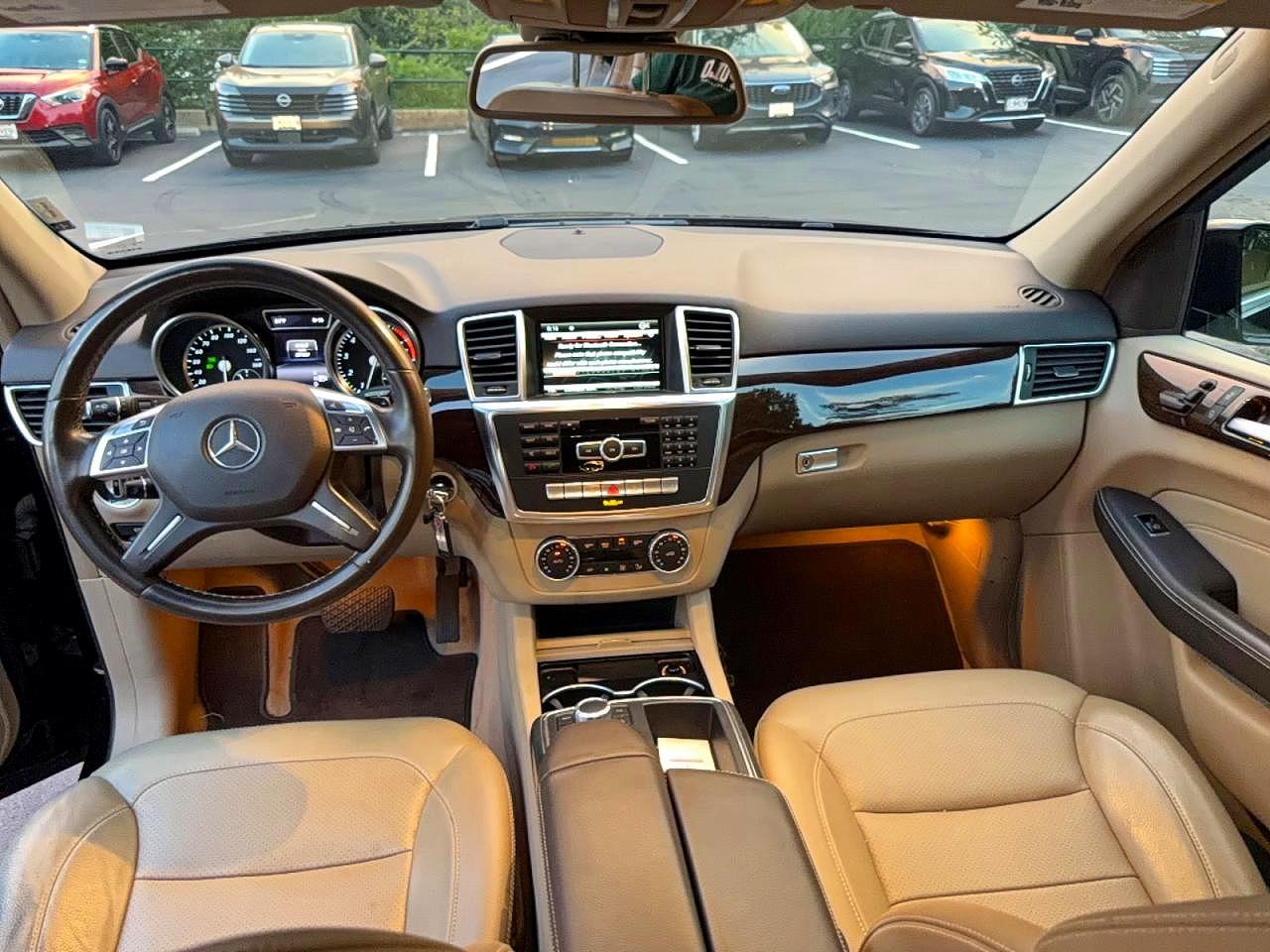 2014 Mercedes-benz Ml 350 4matic Black vin: 4JGDA5HB5EA355566