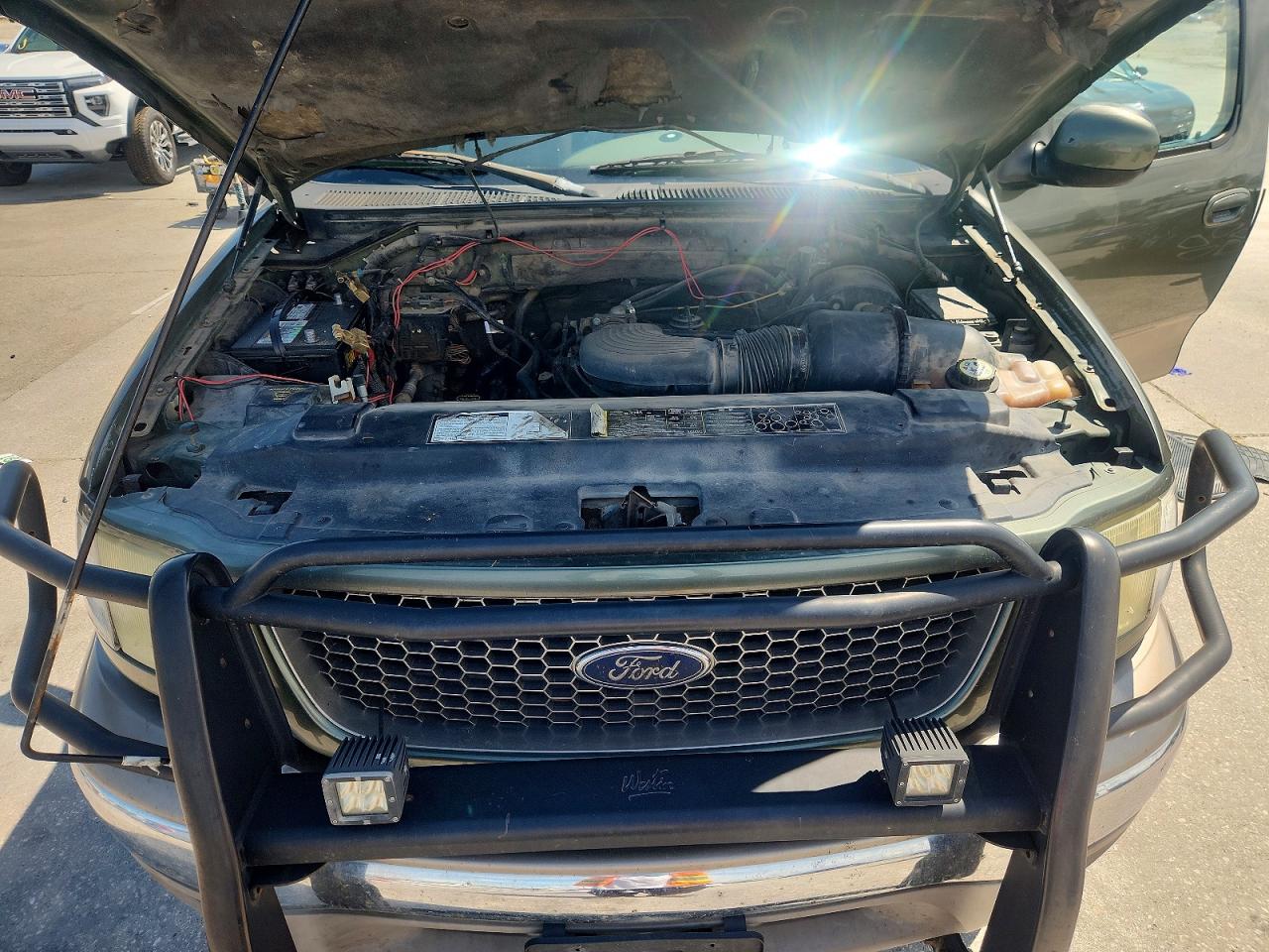 2002 Ford F150 Gray vin: 1FTRX18L32KA76794