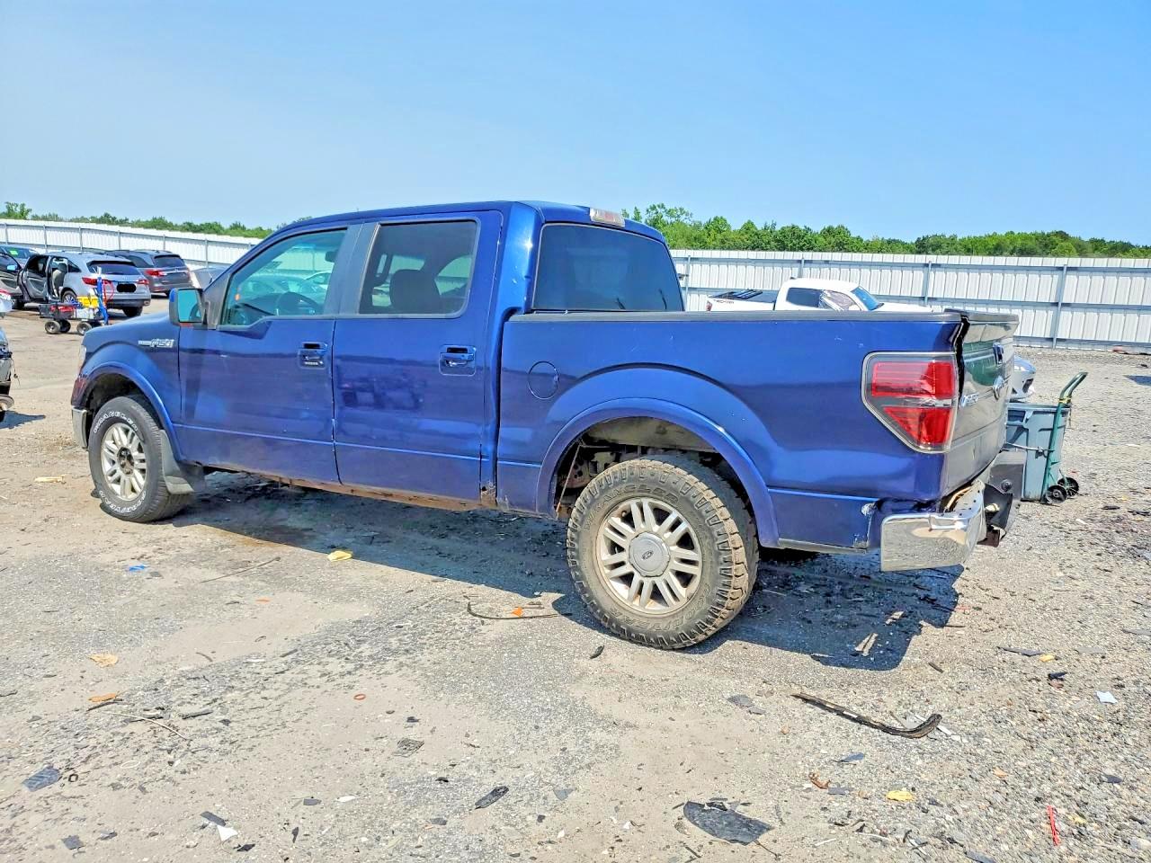 2010 Ford F150 Supercrew Blue vin: 1FTFW1EVXAFA66783