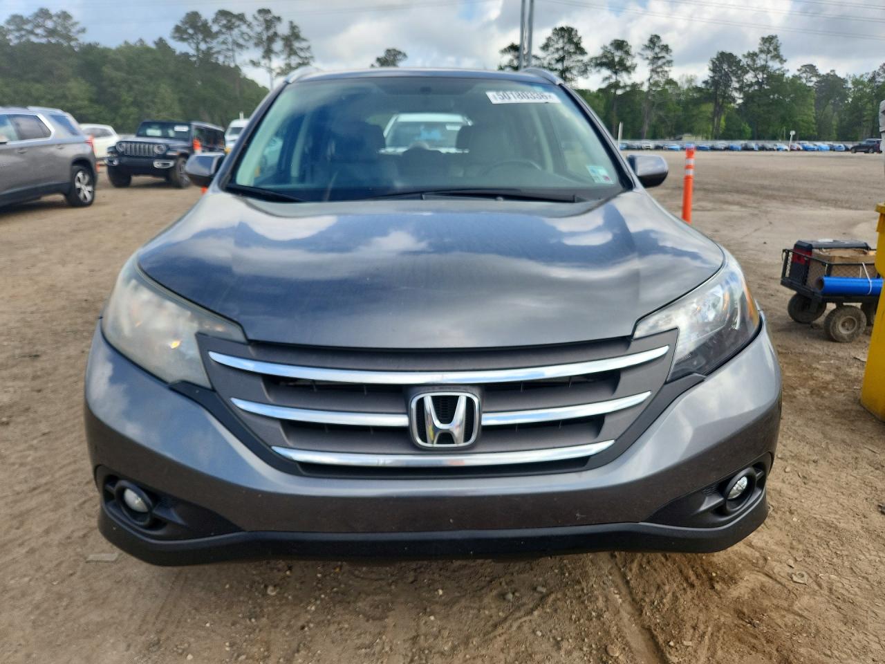 2012 Honda Cr-v Exl Black vin: 2HKRM3H71CH513313