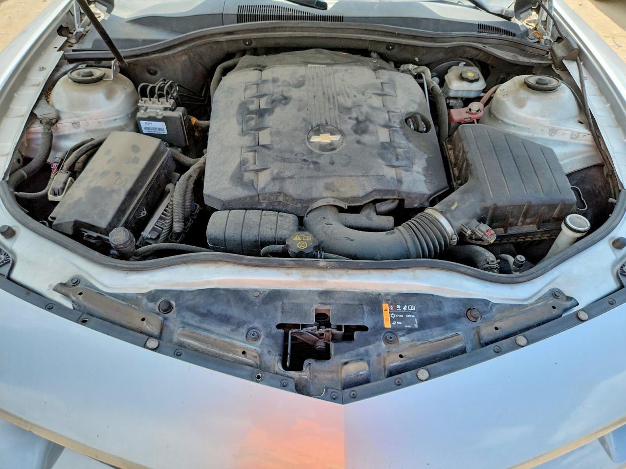 2014 Chevrolet Camaro Lt Серый vin: 2G1FC1E35E9136950