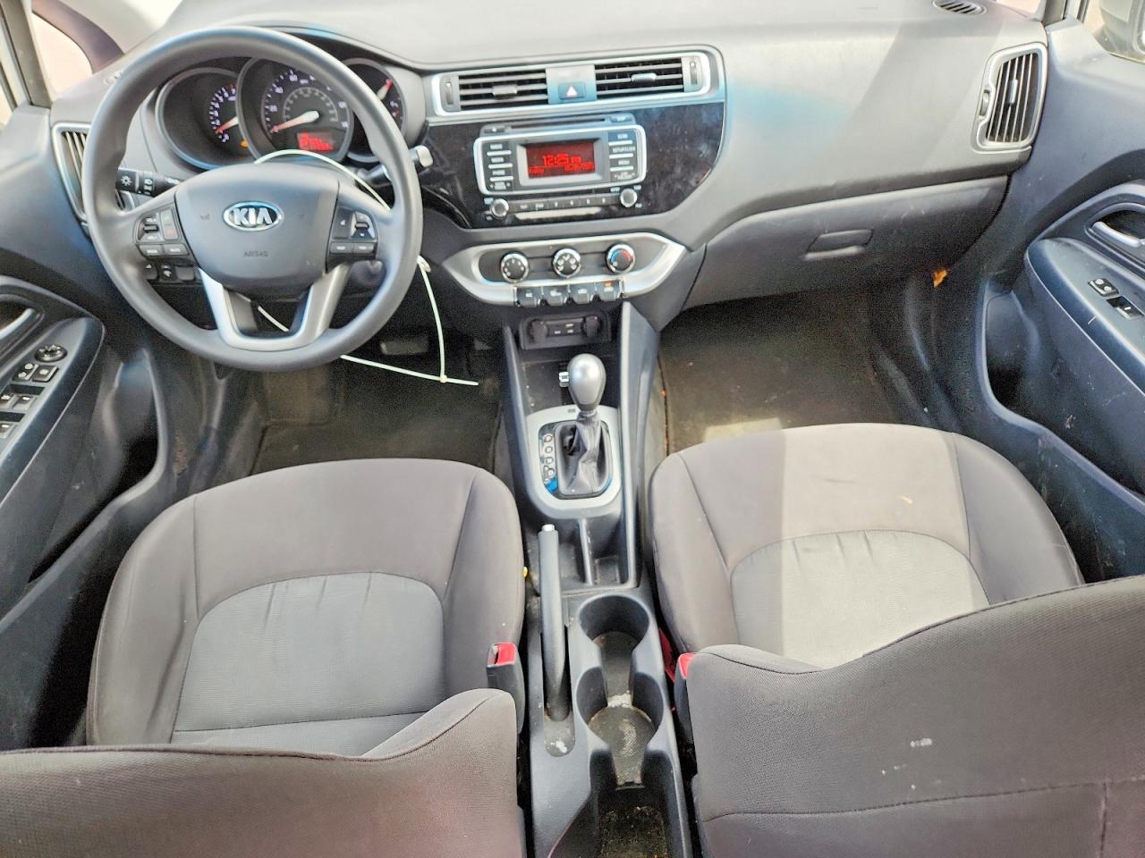 2017 Kia Rio Lx Silver vin: KNADM4A33H6026233
