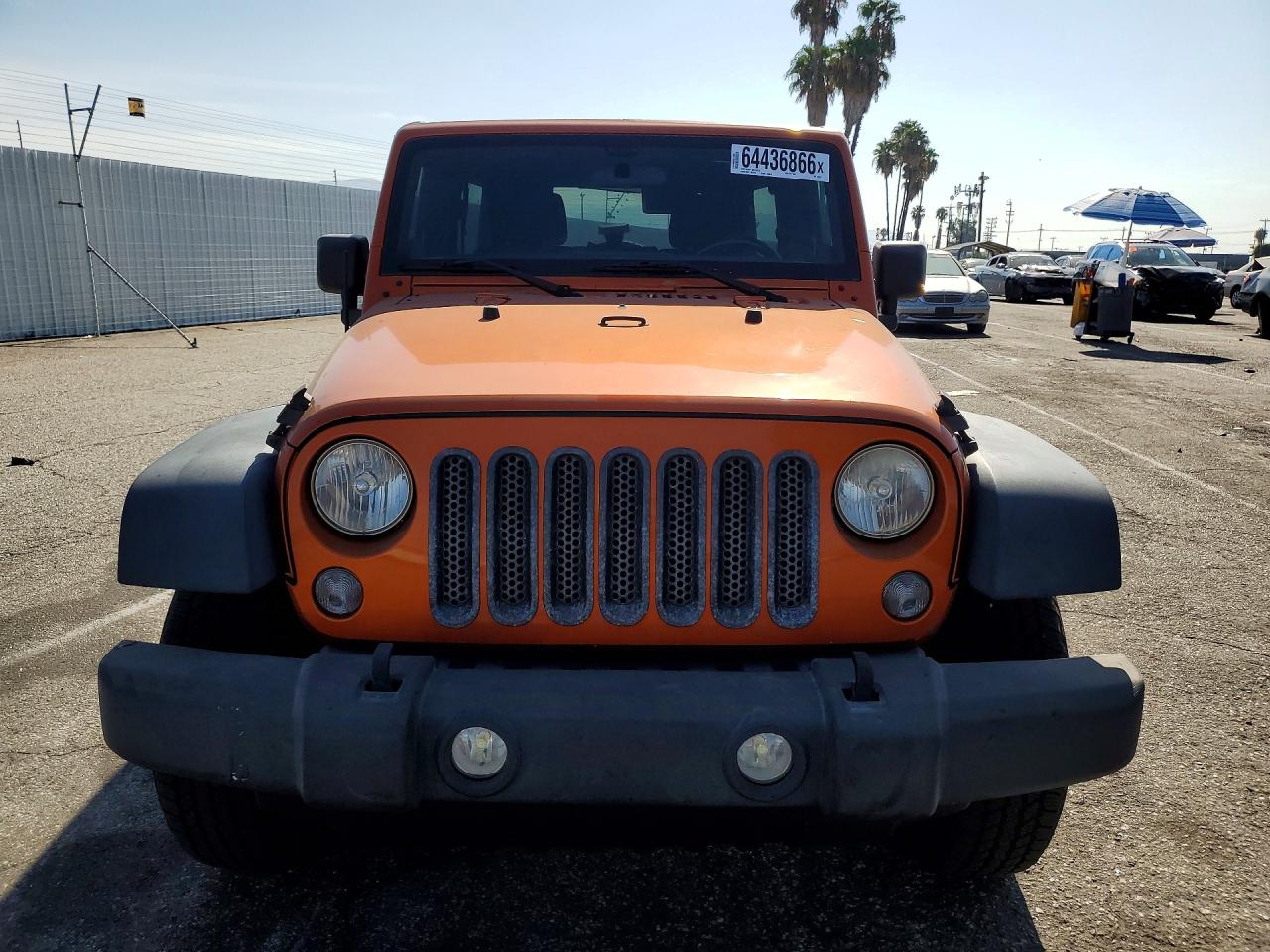 2011 Jeep Wrangler Unlimited Sport Оранжевый vin: 1J4HA3H13BL520624