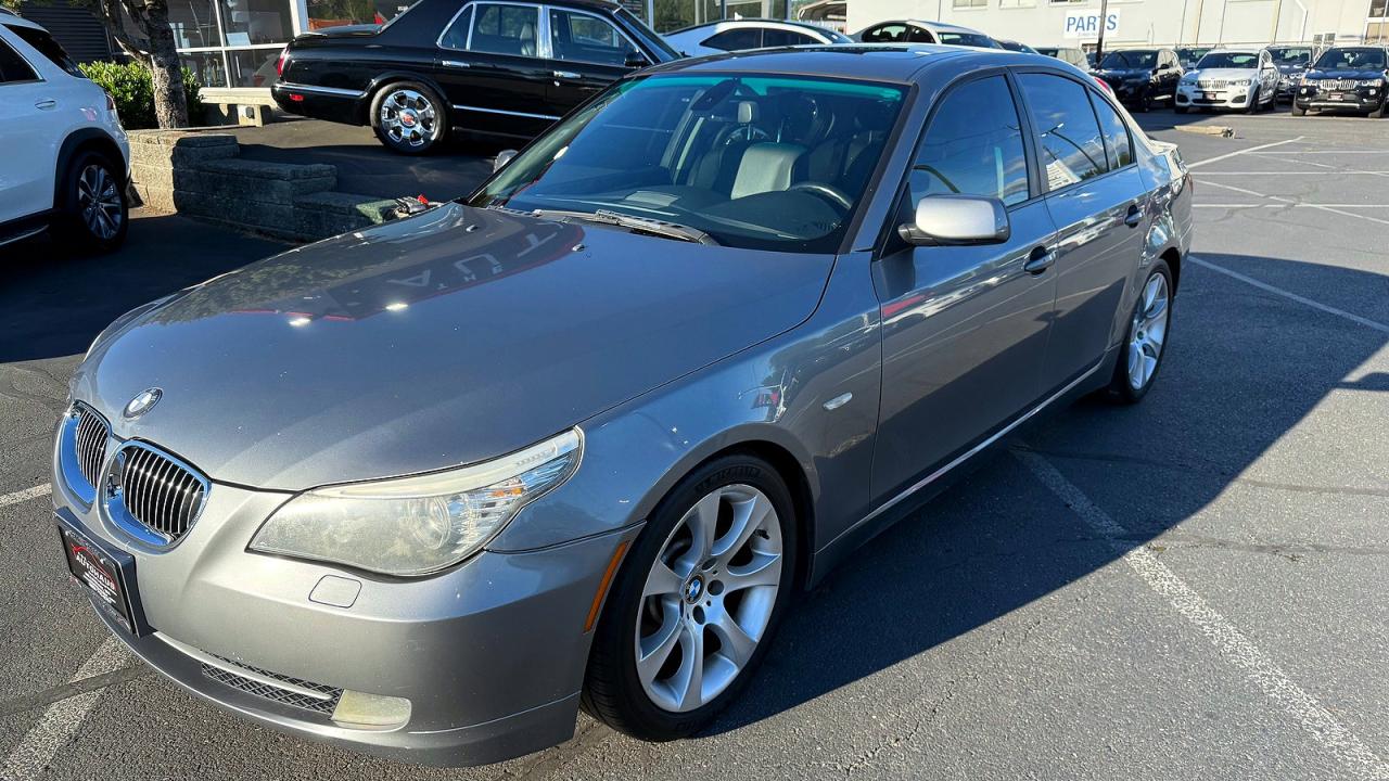2008 Bmw 535 I Gray vin: WBANW13578CZ84451