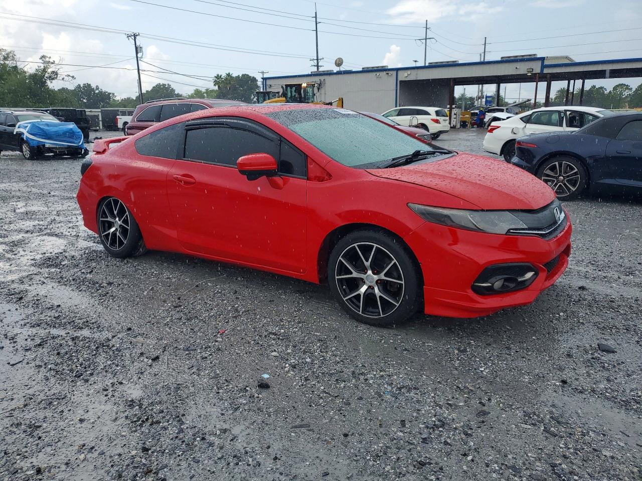 2015 Honda Civic Si Red vin: 2HGFG4A53FH706019
