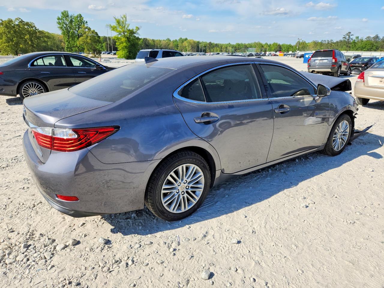 2015 Lexus Es 350 Gray vin: JTHBK1GGXF2159163