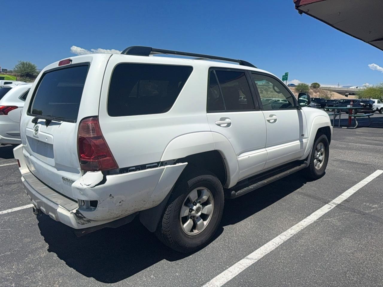 2004 Toyota 4runner Sr5 White vin: JTEZU14R048013697