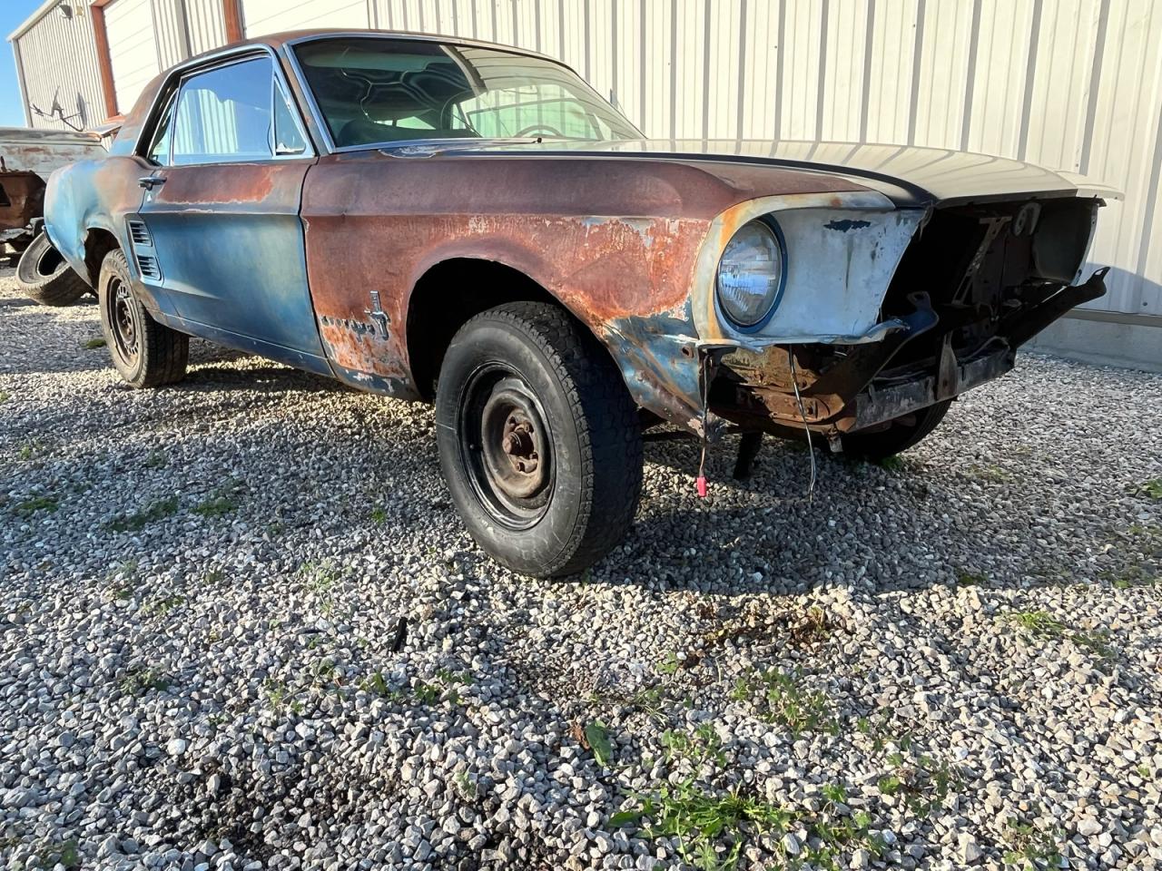 1967 Ford Mustang Blue vin: 7R01C209679