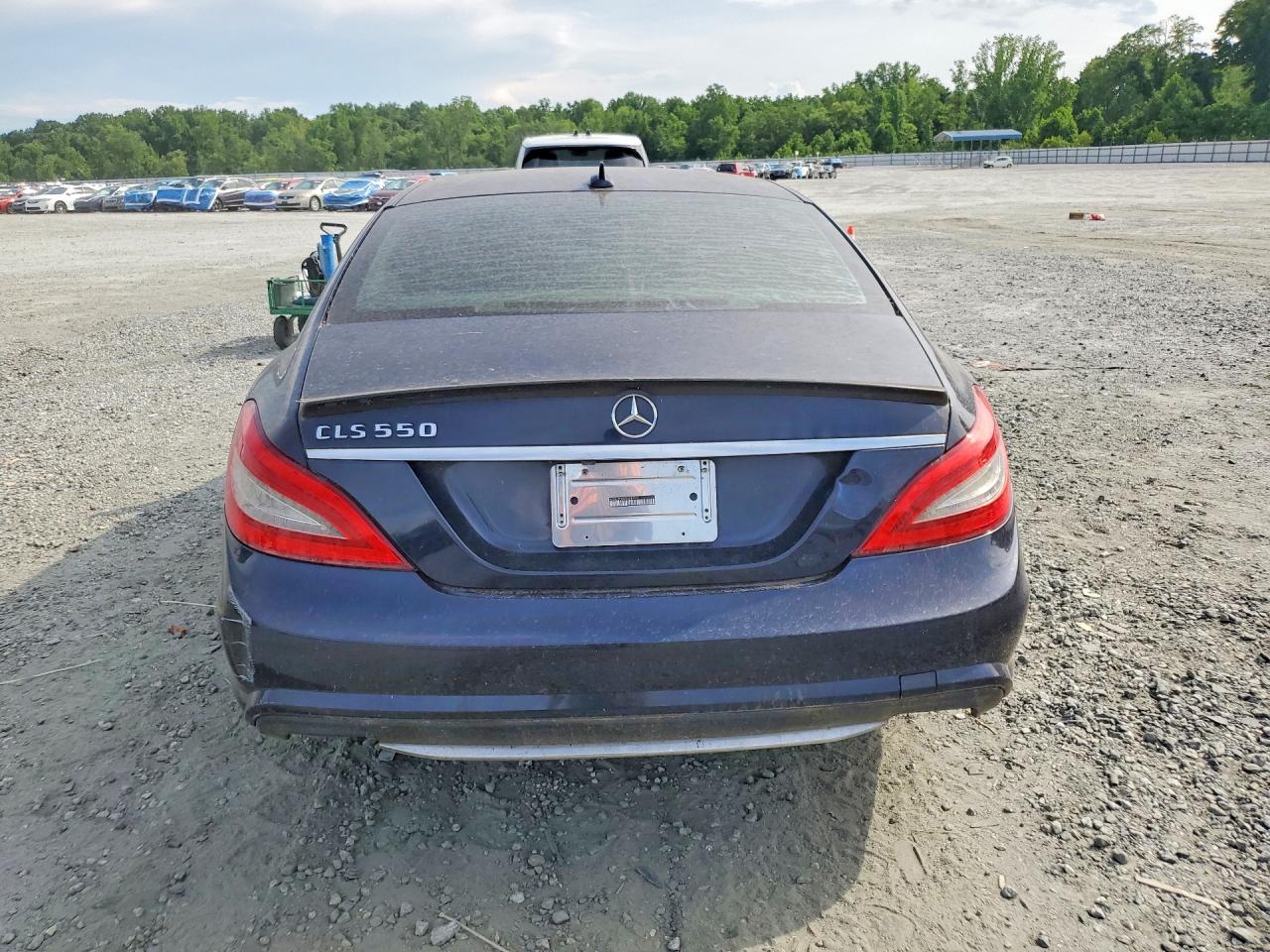 2013 Mercedes-benz Cls 550 Синий vin: WDDLJ7DB0DA083241