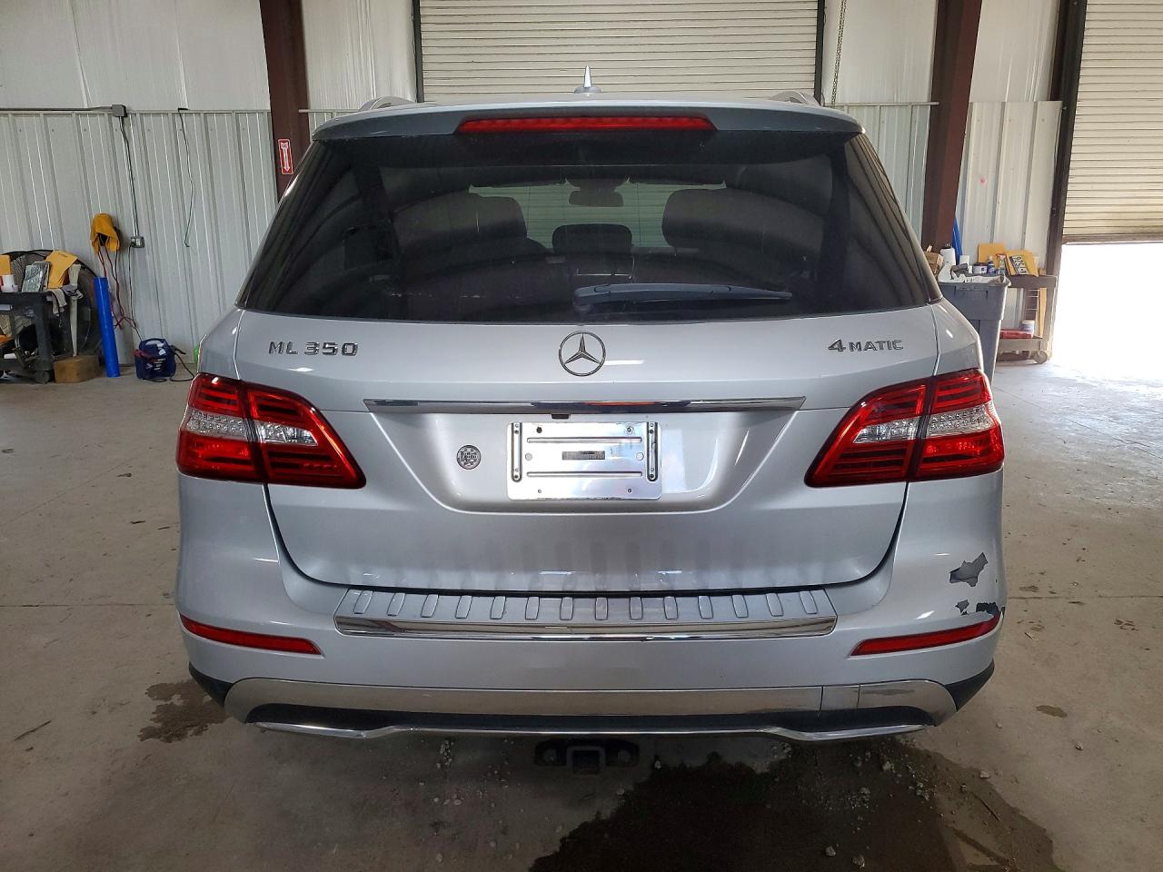 2015 Mercedes-benz Ml 350 4matic Silver vin: 4JGDA5HB5FA532795