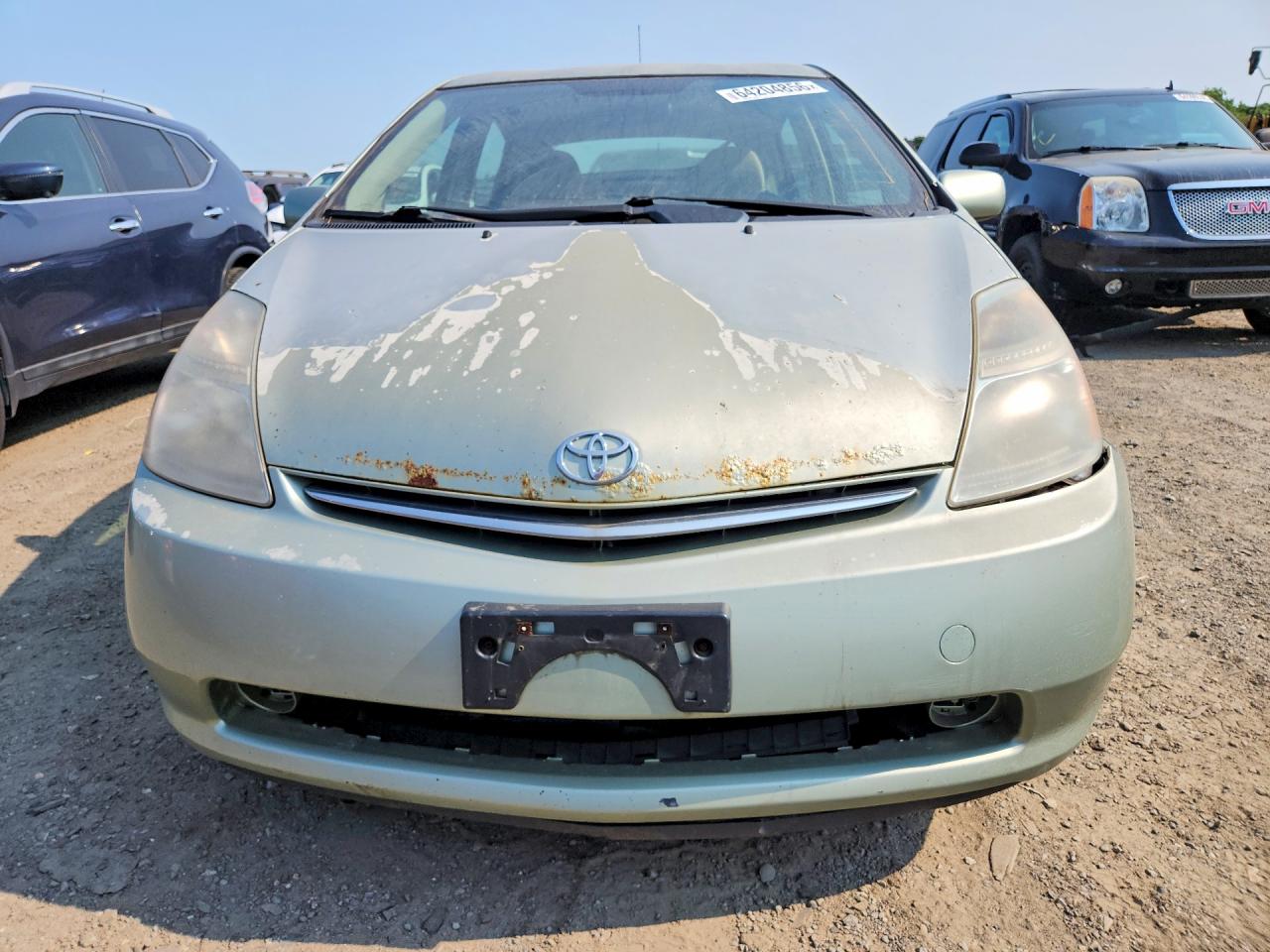 2007 Toyota Prius Base Green vin: JTDKB20U277586462