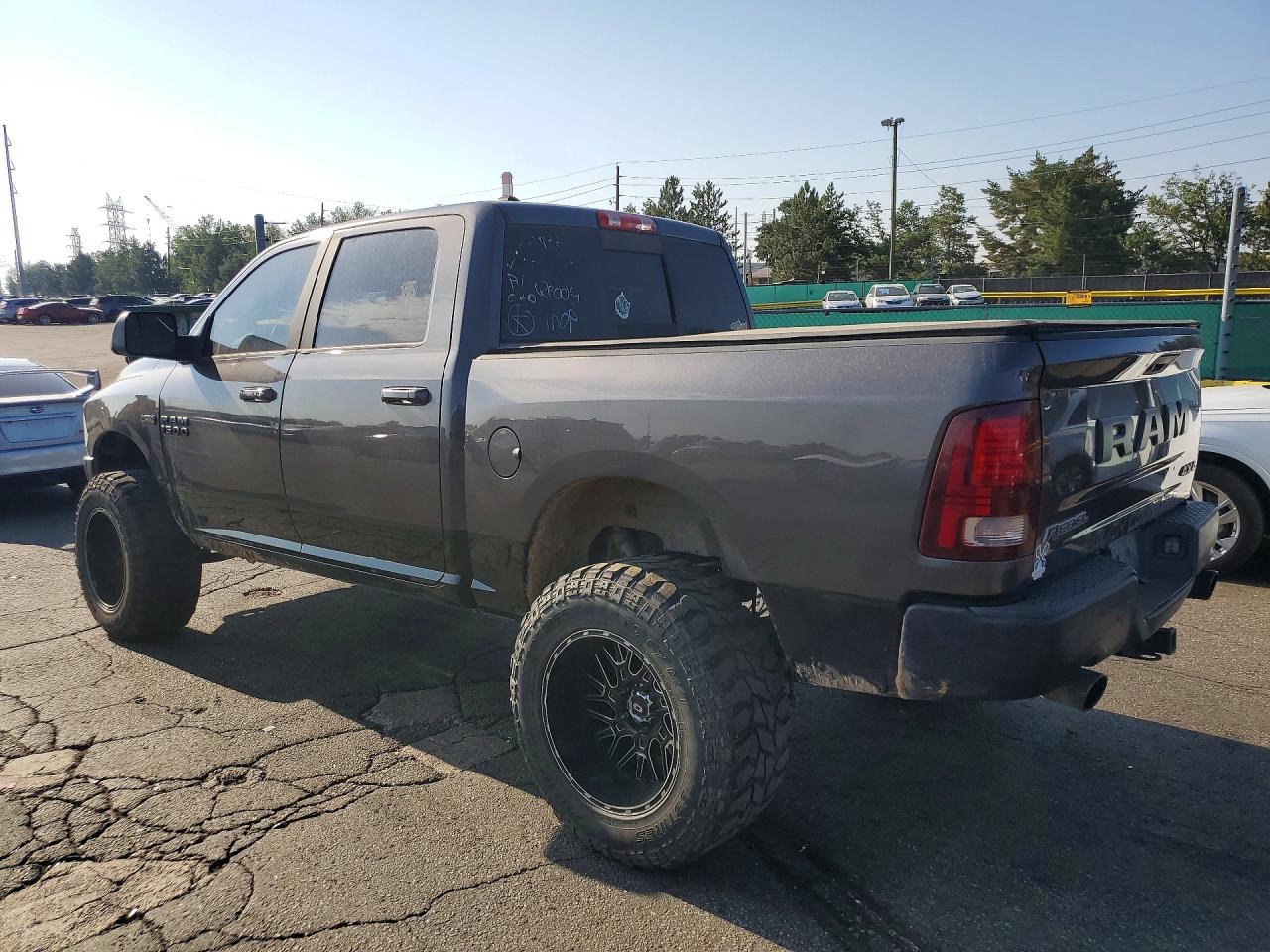 2015 Ram 1500 Rebel Gray vin: 1C6RR7YT6FS735977