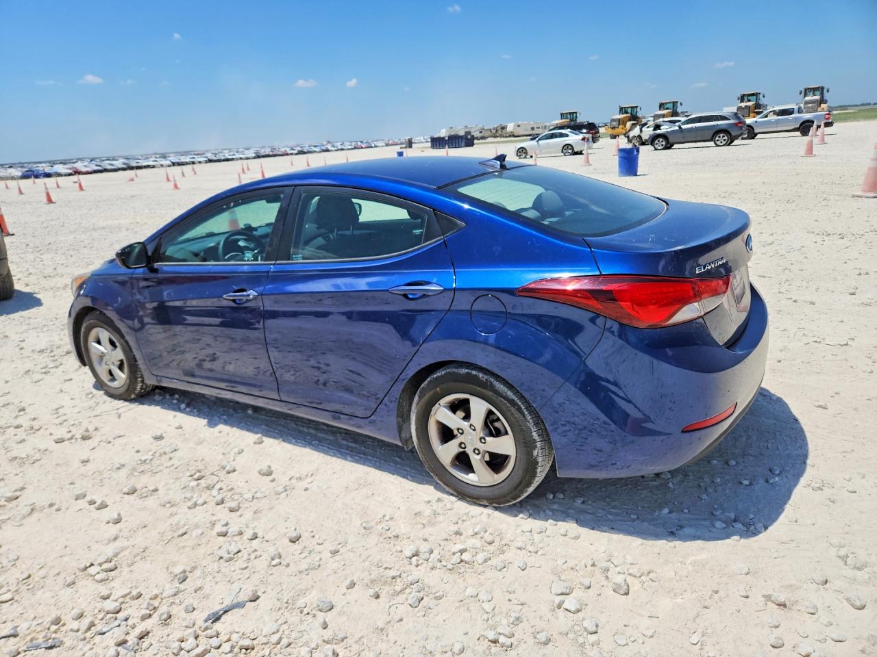2015 Hyundai Elantra Se Blue vin: 5NPDH4AE6FH649325