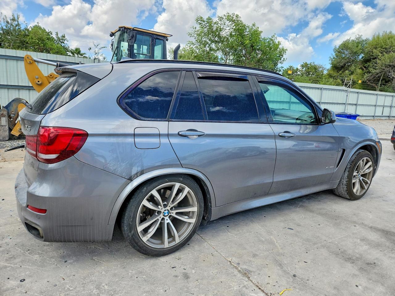 2015 Bmw X5 Xdrive50i Silver vin: 5UXKR6C58F0J78674