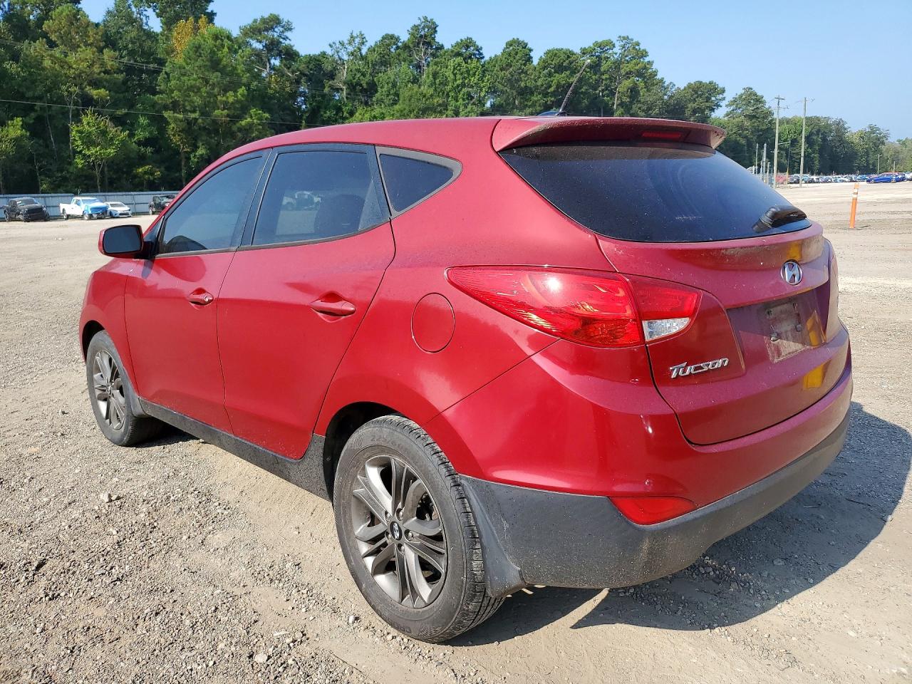 2014 Hyundai Tucson Gls Red vin: KM8JT3AF3EU851267