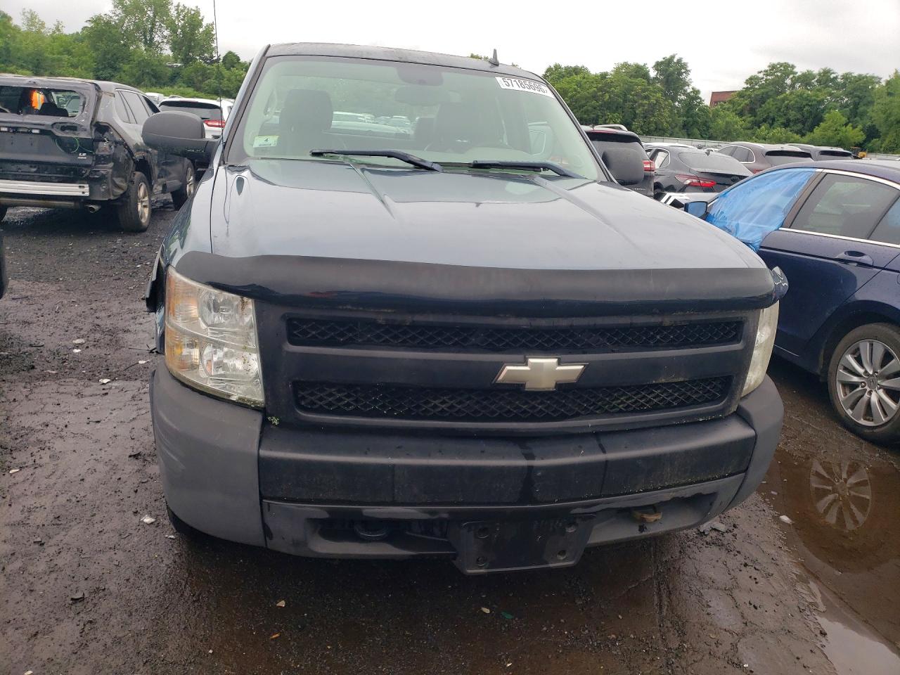 2007 Chevrolet Silverado K1500 Blue vin: 1GCEK19J07E527034