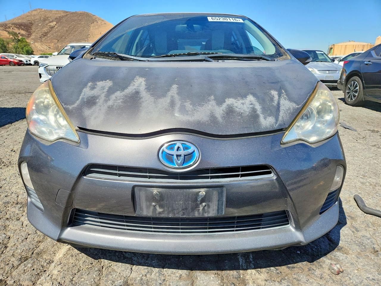 2014 Toyota Prius C One Gray vin: JTDKDTB3XE1560146
