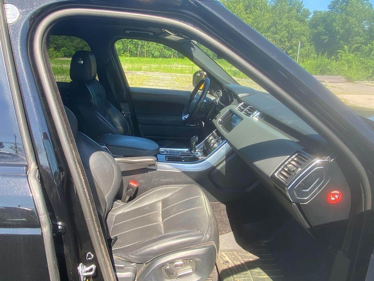 2014 Land Rover Range Rover Sport Supercharged Черный vin: SALWRZTF0EASS3363