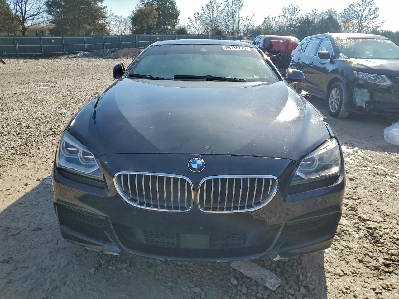 2013 Bmw 650 Xi Black vin: WBAYM1C5XDDZ02655