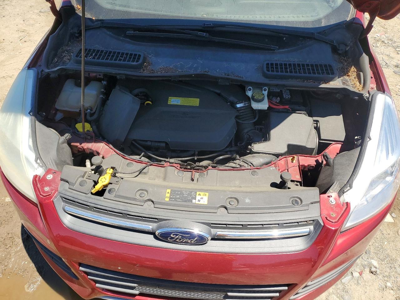 2014 Ford Escape Red vin: 1FMCU0GX4EUA68964