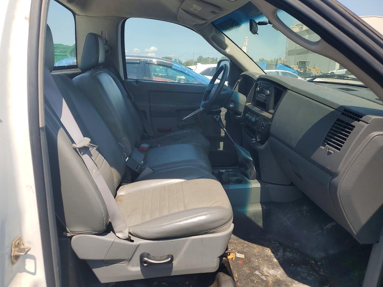 2007 Dodge Ram 1500 St White vin: 1D7HA16K17J583803