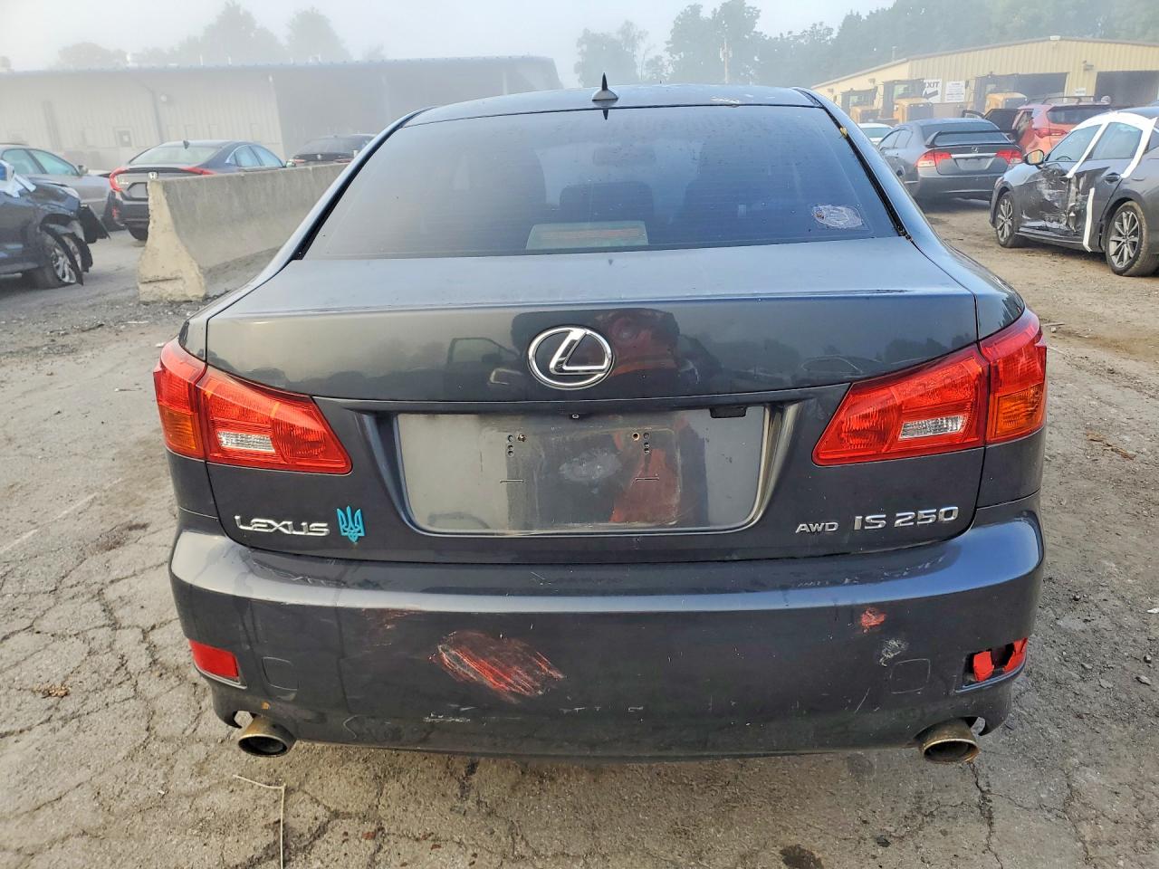 2007 Lexus Is 250 Blue vin: JTHCK262072015896